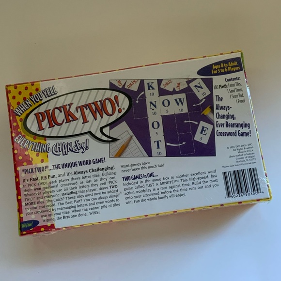 Pick Two! Game NIB - Picture 2 of 2